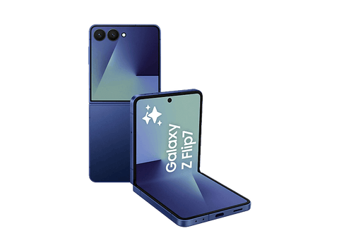 Móvil - Samsung Galaxy Z Flip7, Azul, 512 GB, 12 GB RAM, 6.9