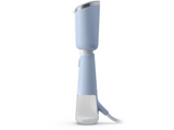 Plancha de vapor vertical - Philips Serie 5000 STH5020/20 1300W, Salida vapor 24 g/min, 120 ml, Calentamiento 35s, Cabezal Inclinable, Anti Bacterias