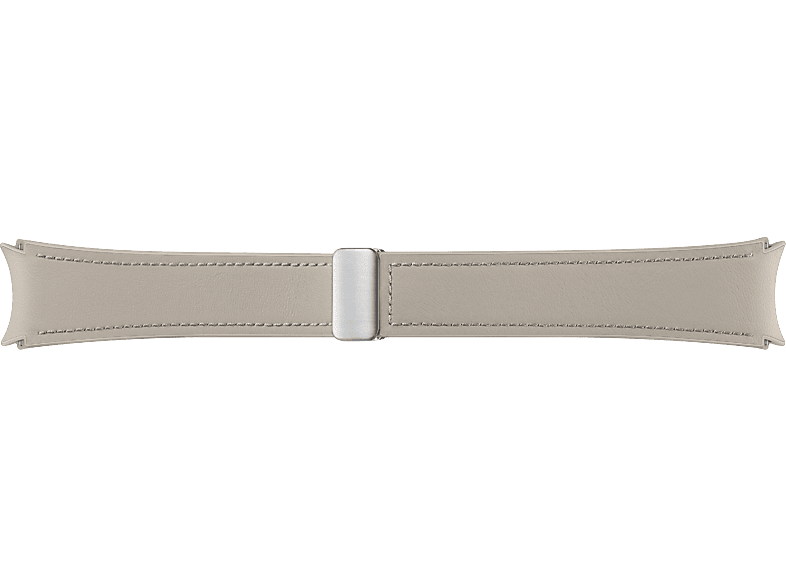 Correa - Samsung ET-SHR94LAEGEU, Para Galaxy Watch6,  M/L, 20 mm, Con Hebilla en D, Cuero ecológico, Marrón
