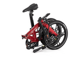 Bicicleta urbana - Youin Marbella, 250 W, 25 km/h, 40 km, 7 Velocidades, Pantalla LCD Multifunción, Rojo