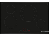 Placa inducción - Bosch  PIE875HC1E, 4 zonas, 28 cm, Home Connect, Función Sprint, 80 cm, Negro