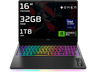 Portátil gaming - HP OMEN MAX 16-ah0041ns, 16" WQXGA, Intel® Core™ Ultra 9 275HX, 32 GB RAM, 1 TB SSD, GeForce RTX™ 5070 Ti, Sin sistema operativo