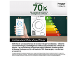Lavadora secadora - Samsung WD11DG5B15BBEC, 11kg, 6kg, 1400 rpm, Air Wash, WiFi, Negro