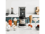 Heladera - Ninja CREAMi Deluxe 10-en-1, 10 programas, 2 tarrinas de 706ml, Tecnología avanzada Creamify, Plata