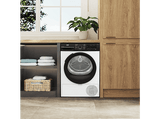 Secadora bomba de calor - Beko BM3T49240W, Motor ProSmart Inverter ,9 kg, 15 Programas, Display digital, Blanco