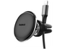 Soporte de móvil para coche - Baseus Magnetic Car Mount, Universal, Magnético ultrapotente, Para rejilla de ventilación, Rotación 360º, Negro