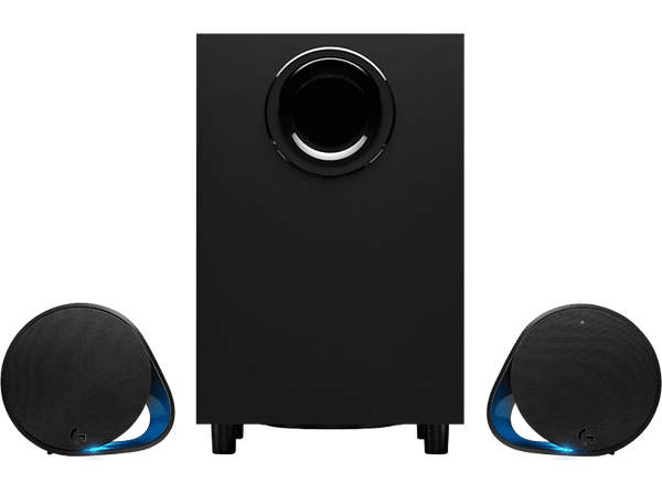 Altavoces gaming - Logitech G560, Iluminación RGB Lightsync, Negro