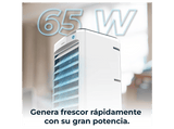 Climatizador evaporativo - Cecotec EnergySilence 3500 Cool Compact, 65 W, Depósito 3,5 L, 3 velocidades, Oscilación 70º, 2 enfriadores, Blanco