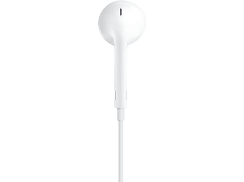 Apple EarPods, Conexión Lightning, Auriculares de botón, Cable, Micrófono, Blanco