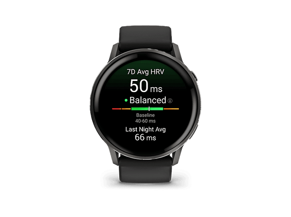 Reloj deportivo - Garmin Venu 4, Negro, 41mm, Pantalla 1.2", Autonomía 10 Días, Alineación del Sueño, Correa de Silicona