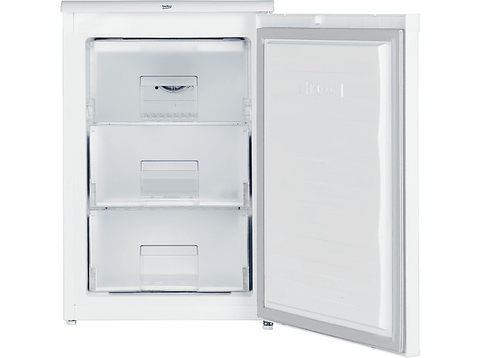 Congelador bajo encimera - Beko FNE1074N, 86 l, No Frost, 84 cm, Blanco