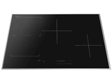 Placa vitrocerámica - KOENIC KBH 3811, 4 zona(s), 26 cm Zona Grande, 52.5 cm Ancho, Temporizador, Control Táctil, Negro