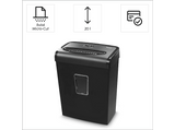 Destructora de papel - Hama 00050548, 20l, 68 dB, 400W, Negro