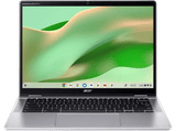 Portátil - Acer Chromebook Spin 314 CP314-2HN, 14 WUXGA, Intel® N100, 8GB RAM, 128GB eMMC, UHD Graphics, Google ChromeOS, Plata, Ratón incluido