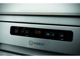Lavavajillas - Indesit DFO 3T133 A F X, 13 servicios, 9 programas, 60 cm, Inox