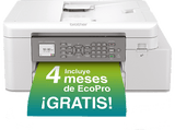 Impresora multifunción - Brother MFCJ4340DWE, Inyección de tinta, 20 ppm, WiFi, Blanco