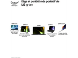 Portátil - LG 17Z90SP-E.AD88B, 17 WQXGA, Intel® Core™ Evo™ Ultra 7-155H, 32 GB RAM, 1 TB SSD, GeForce RTX™ 3050, W11H, Negro Obsidiana