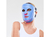 Máscara LED - CurrentBody CBD-BLEM-MASK-S2, Cara, Combina luz LED azul y roja, Azul