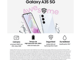 Móvil - Samsung Galaxy A35 5G, 256GB, 8GB RAM, 6.6 FHD+, Exynos 1380, 5000 mAh, Android 14, Black