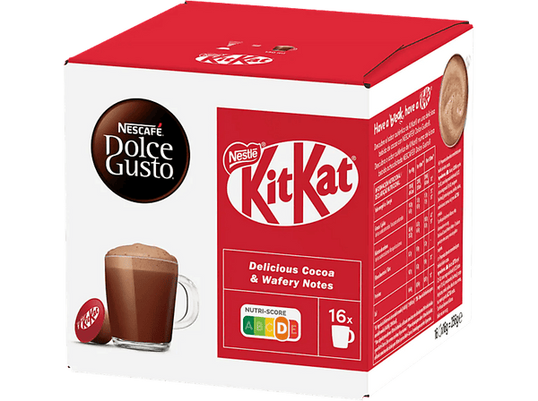 Cápsulas monodosis - Dolce Gusto Kit Kat, 16 cápsulas
