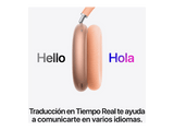 Apple AirPods Max 2, Diadema Bluetooth, Cancelación activa de ruido, Bluetooth, Smart Case, Orange