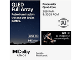 TV QLED 98 - Haier S90 Series  H98S900UX, Full Array, HDR 4K, Procesador Quad Core, Smart TV, Dolby Atmos-Vision, Plata
