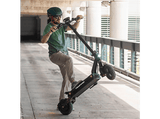 Patinete eléctrico - smartGyro Ryder EVO, Potencia Nominal y Máxima 1000W, Carga máx. 120 kg, 18000 mAh, 25 km/h, Gris