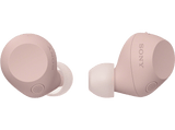Auriculares True Wireless - Sony WFC710NP, Cancelación de ruido (Noise cancelling), Estuche carga rápida (40h), Inalámbricos, ANC, Bluetooth, Rosa