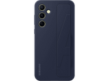 Funda - Samsung, Para Galaxy A55 5G, Con soporte, Resistente a golpes y rayones, Negro