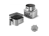 Freidora de aire - Cosori Iconic Single Chef Edition, 6.2L, 1725 W, 6 Funciones, Acero inoxidable