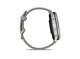 Reloj deportivo - Garmin Venu 4, Gris, 45mm, Pantalla 1.4, Autonomía 12 Días, Alineación del Sueño, Correa de Silicona
