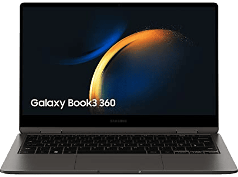Convertible 2 en 1 - Samsung Galaxy Book3 360, 13.3 WQXGA+, Intel® Evo™ Core™ i5-1340P, 16GB RAM, 512GB, W11H, Teclado QWERTY español, Graphito