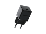 Cargador de pared - Baseus PALM, 30W, Tipo C, Carga rápida, Tamaño extrapequeño, Control inteligente de temperatura, Universal, Negro