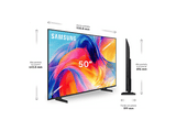 TV Mini LED 50 - Samsung TU50M73HAUXXC, UHD 4K, Mini LED Processor 4K, Smart TV, Full AI, Negro