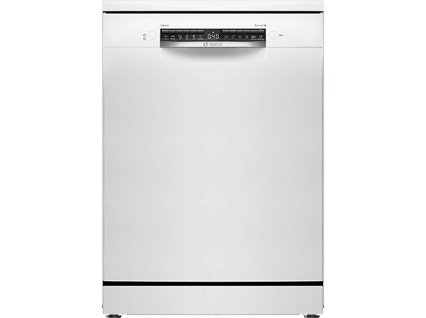 Lavavajillas - Bosch SMS4HVW14E, Serie 4, 14 servicios, 6 programas, 60 cm, Blanco