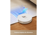 Robot aspirador - Dreame D10 Plus Gen 2, 6000 Pa, 400 ml Depósito de polvo, 150 min Autonomía, Friega , 5200mAh, Blanco