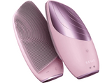 Limpiador facial - Geske Sonic Thermo Facial Brush 6 en 1, Limpieza de poros, Masaje facial, IPX7, Rosa