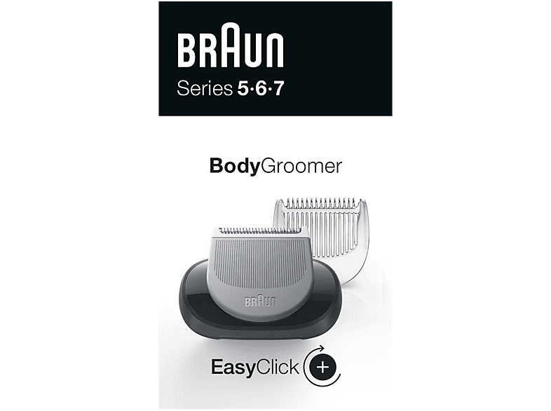 Accesorio afeitadora  - Braun EasyClick, Cabezal de recortadora, Para Afeitadora Eléctrica Series 5, 6 Y 7