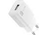Cargador de pared - CellularLine, 12W, Universal, Puerto USB, 110 a 240 V, Blanco