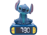 Despertador - Lexibook Stitch, Pantalla LCD Retroiluminada, 6 Tonos, Azul