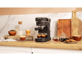 Cafetera express - Cecotec Cafelizzia 890 Rose Pro, 20 bar, 1350 W, 1.1 L, 2 tazas, Compacta, Thermoblock, Manómetro, Gray