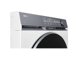 Lavadora carga frontal - Haier X9 Series HW110-B14387UIB, 11 kg, 1400 rpm, Función Vapor, Blanco