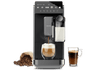 Cafetera superautomática - Cecotec Cremmaet Lungo Latte, Depósito de leche, 19 bares, 7 bebidas, Molinillo Acero inoxidable, depósito 2 L, Negro