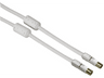 Cable de antena - Hama 56564. 1.5 metros, Blanco