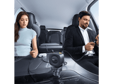 Cargador coche - Baseus PrimeTrip VR2 Max, Universal, Tipo C y USB, Sistema retráctil magnético, Carga rápida multidispositivo, Giro 450º, 100W, Negro