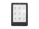 eBook - PEAQ Paperlight, 6, 4GB, 1024x758 pixels, 16 Niveles de Gris, Incluye Funda Protectora, Pantalla Retroiluminada, Negro
