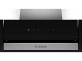 Campana - Bosch DWK87EM60, Decorativa, 80 cms, 3+1 Velocidades, 669 m³/h, 255 W, 60 dB, Negro