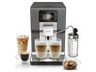 Cafetera superautomática - Krups Intuition Experience Hot&Cold, Pantalla táctil , 36 Recetas, Jarra de leche, Titanio, 15 bar, 2 tazas, Negro