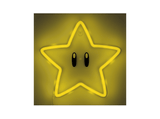 Lámpara - Sherwood Super Mario Neón Super Star, 24 cm