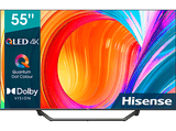 TV QLED 55 - Hisense 55A7GQ, UHD 4K, Smart TV, HDR, HDMI, Dolby Atmos, Dolby Vision, HDR10+, Gris